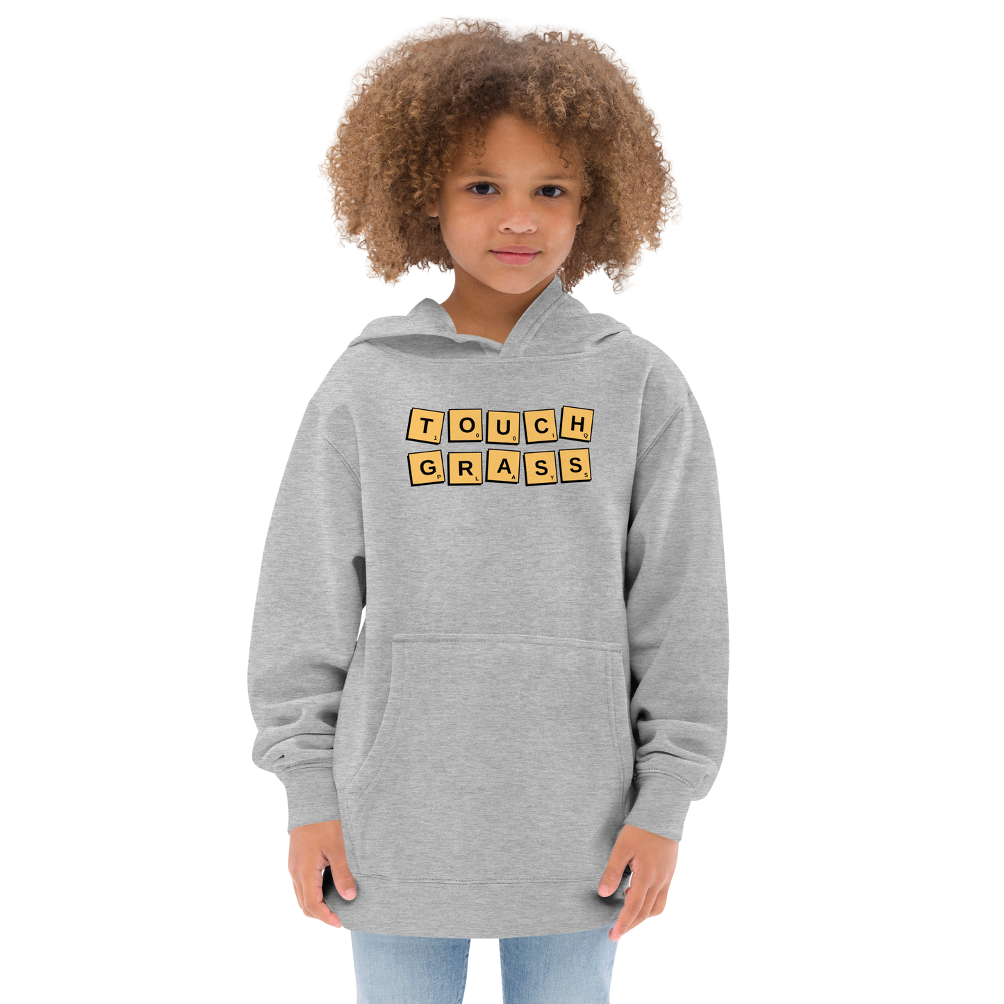 Aicethegamer First Collection | Touch Grass Unisex Kids Fleece Hoodie