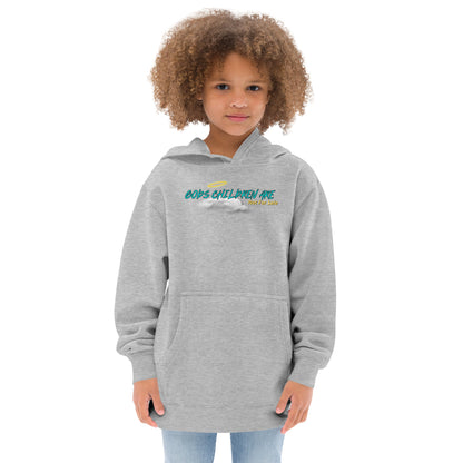 Gods children not for sale | Cloud Inspired Kids fleece hoodie