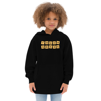 Aicethegamer First Collection | Touch Grass Unisex Kids Fleece Hoodie