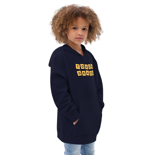 Aicethegamer First Collection | Touch Grass Unisex Kids Fleece Hoodie