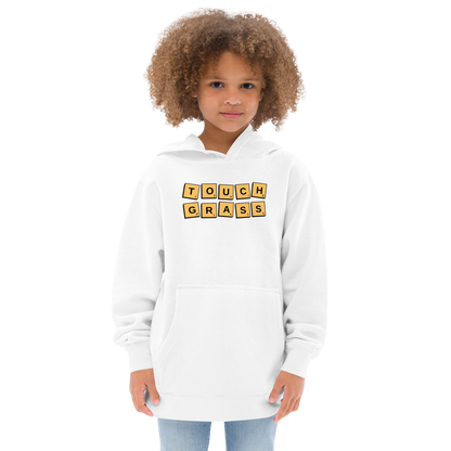 Aicethegamer First Collection | Touch Grass Unisex Kids Fleece Hoodie