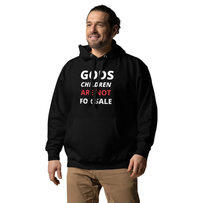 🌞 Gods Children are NOT for Sale | Text inspired Adult Unisex Hoodie