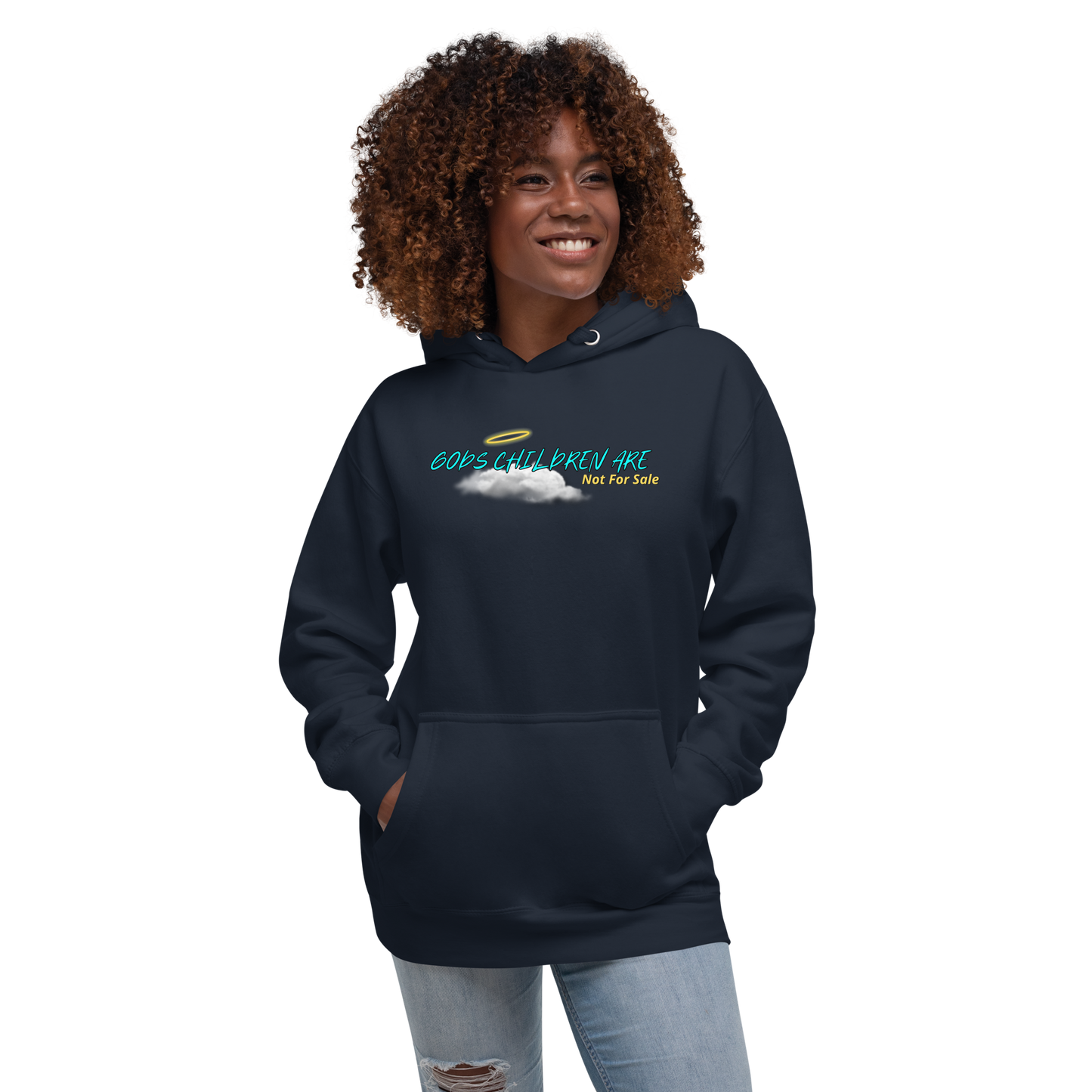 Gods children are not for sale | Cloud inspired Unisex Adult Hoodie