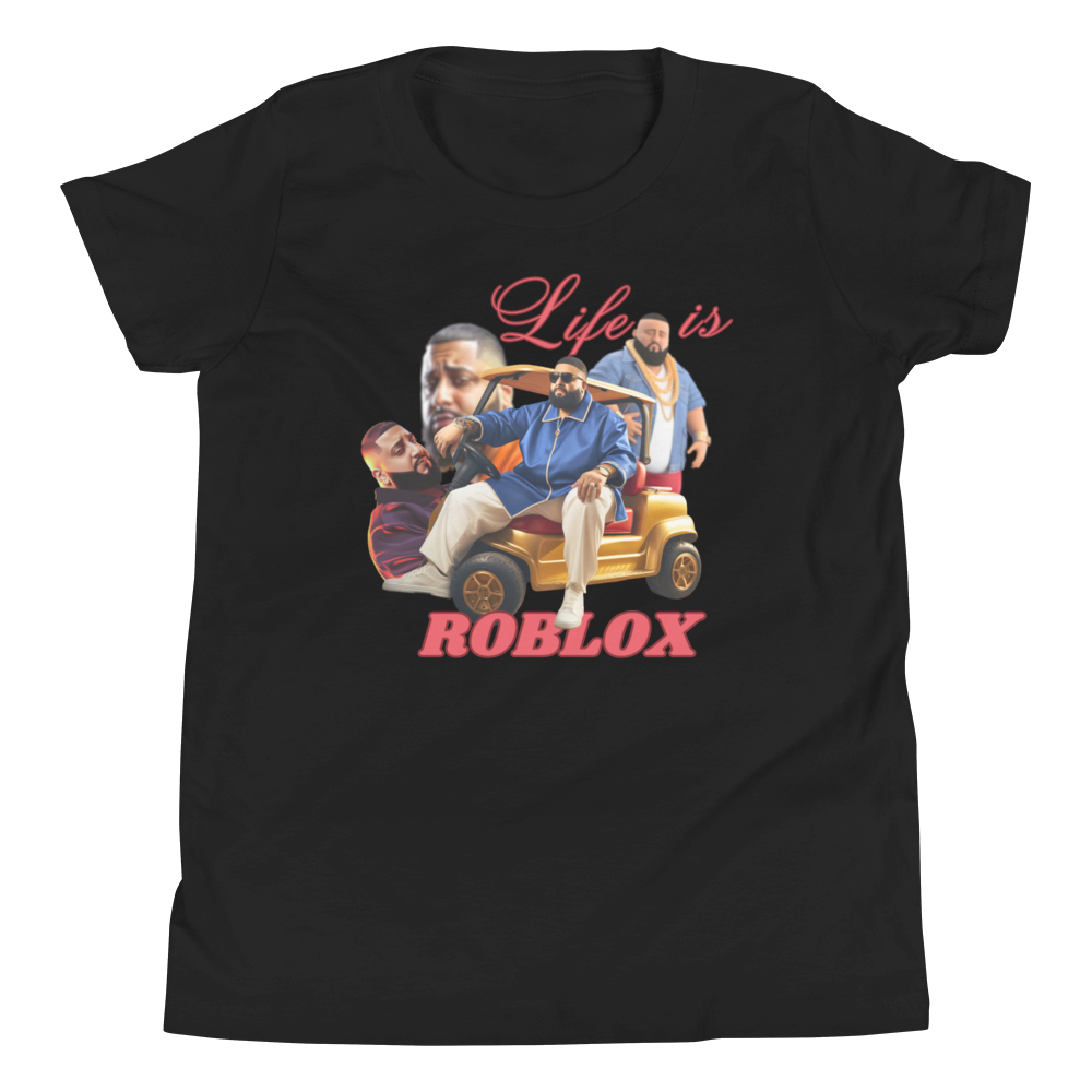 Life Is Roblox Youth Short Sleeve T-Shirt