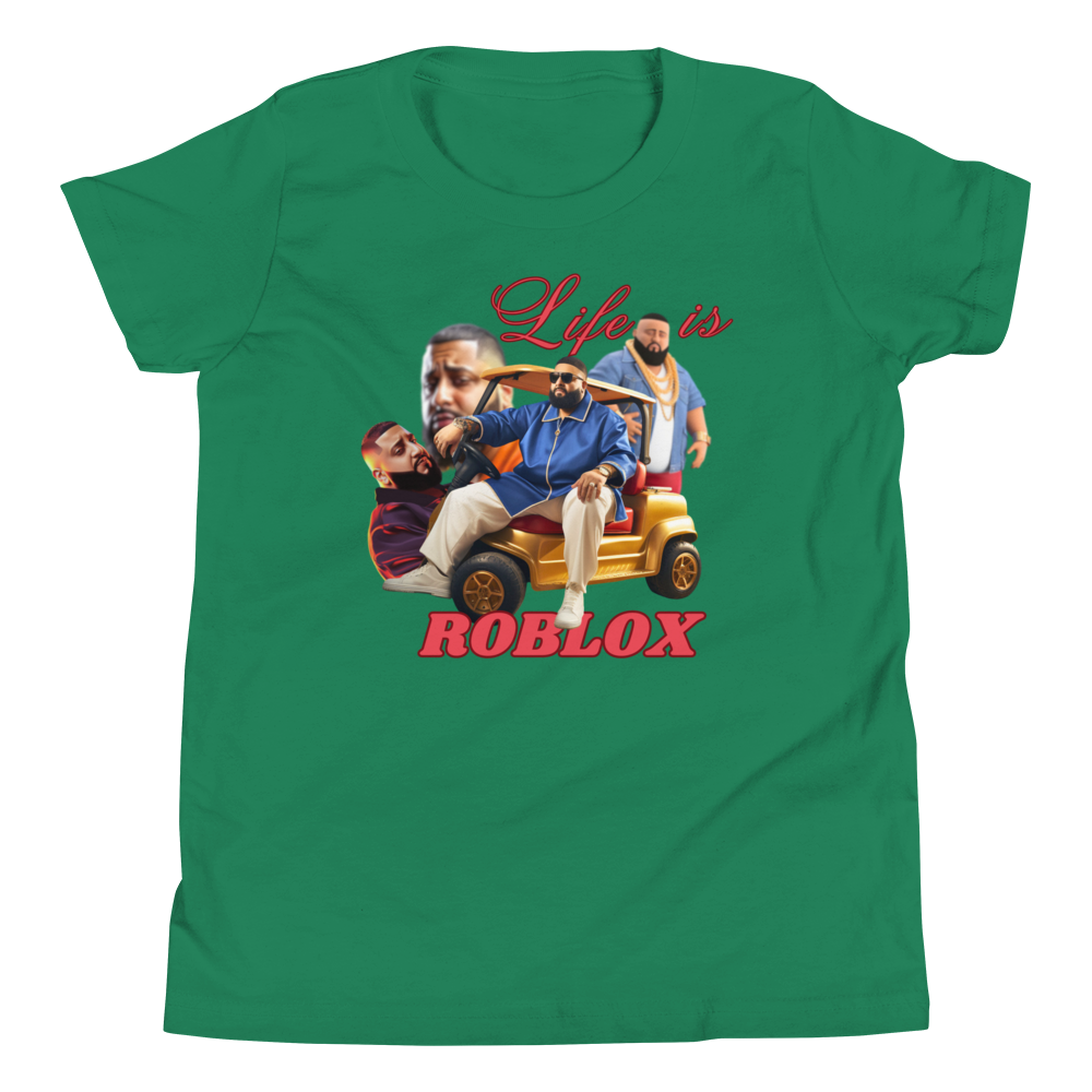 Life Is Roblox Youth Short Sleeve T-Shirt