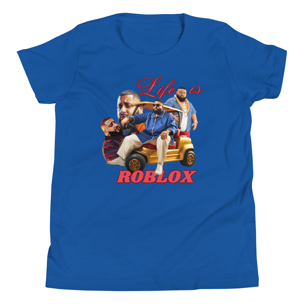 Life Is Roblox Youth Short Sleeve T-Shirt